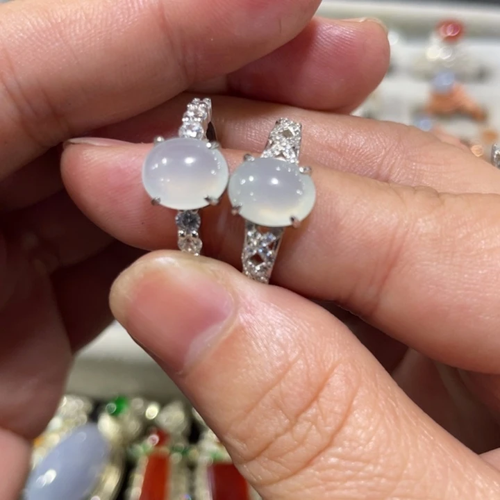 翡翠未镶嵌戒指缅甸天然翡翠