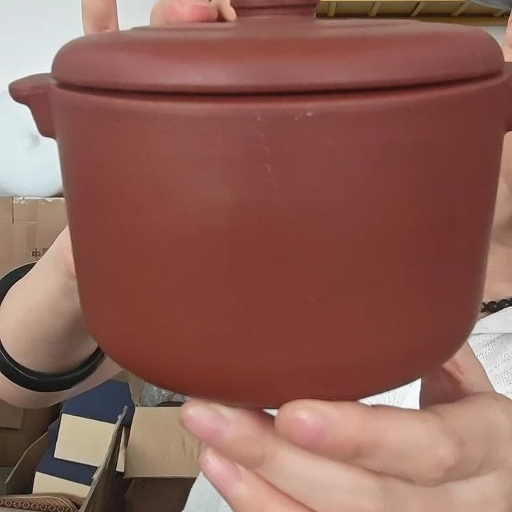 泗水砭石文化馆五色土炖盅