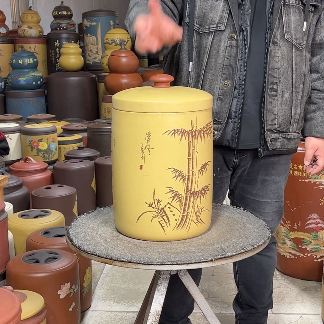 紫砂茶叶罐茶叶罐