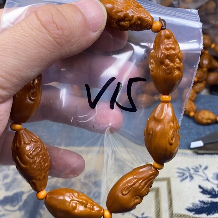 橄榄核手串/手链橄榄核雕工艺手串