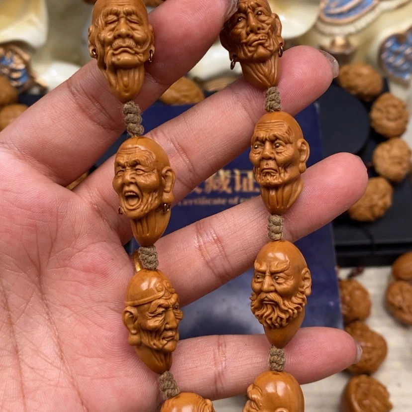 【闪购商品】橄榄核吊坠橄榄手工雕刻工艺