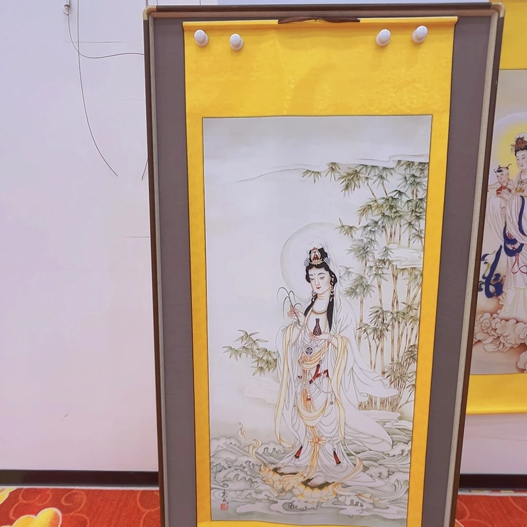 卷轴画观音尊者123