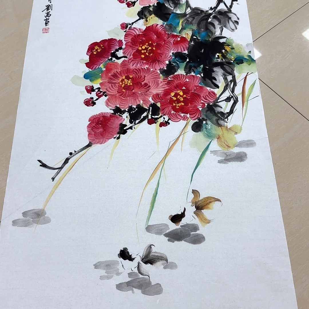 国画国画作品多次