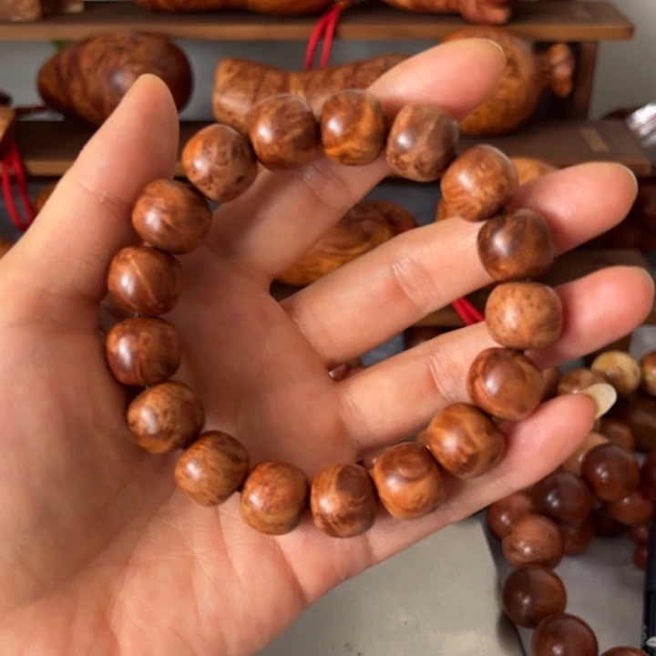 木质非金属13.14火琉璃手串
