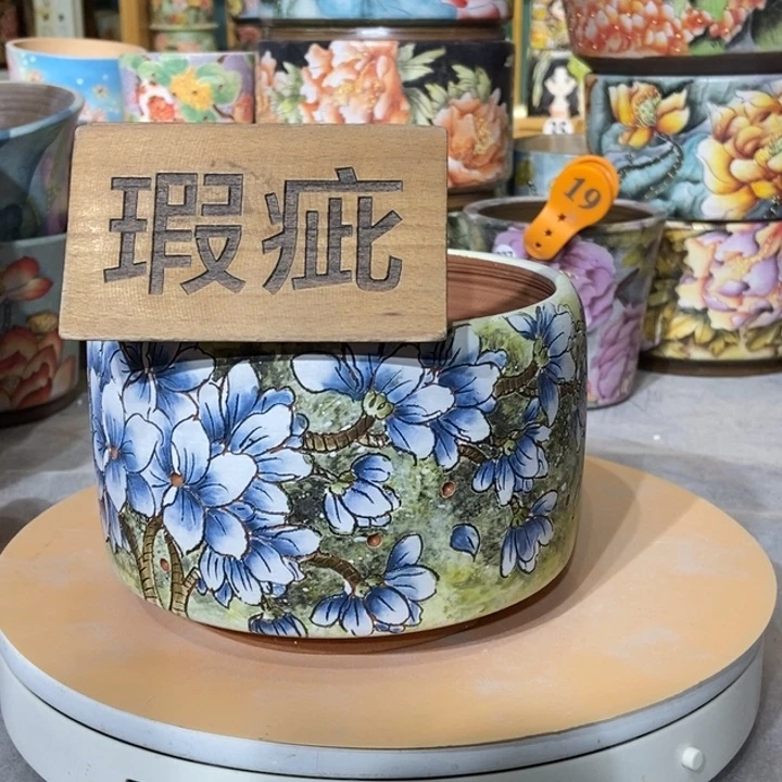 红陶景德镇艺术手绘作品