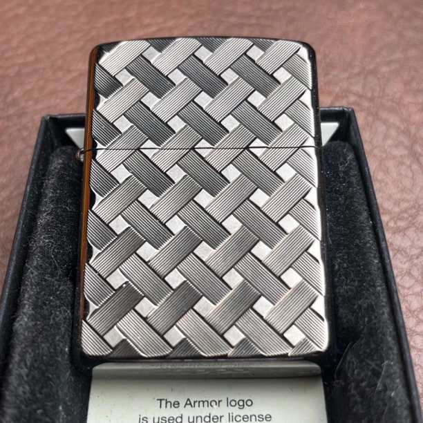 【CC】Zippo打火机黑色编织袋371