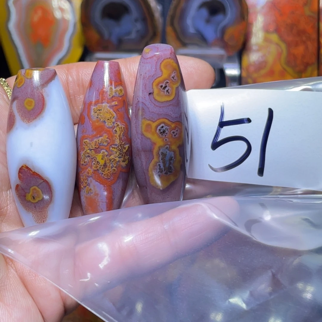 未镶嵌颈饰玛瑙/玉髓自**然