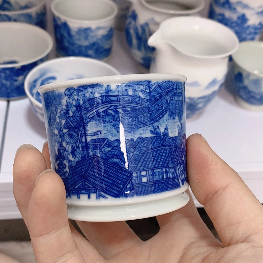 手工手绘柴窑烧制