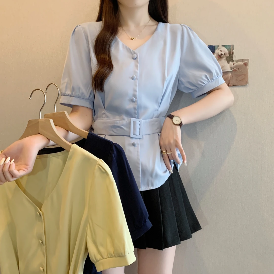 2025夏季新款时尚夏装瑞丽风衬衫法式韩版时尚千金清冷感贵系衣服