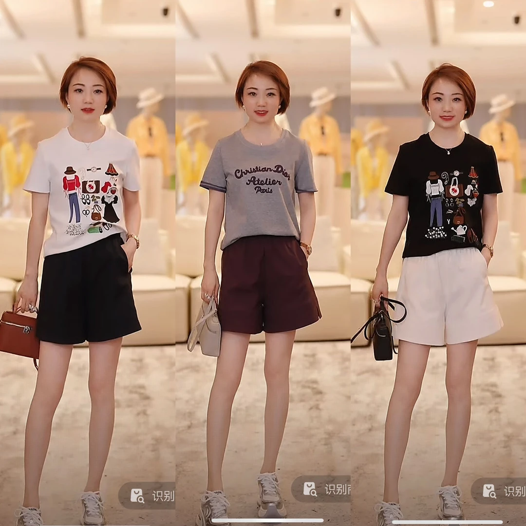 【花苞速干短裤】2025新款女士纯色百搭短裤7MDKA438