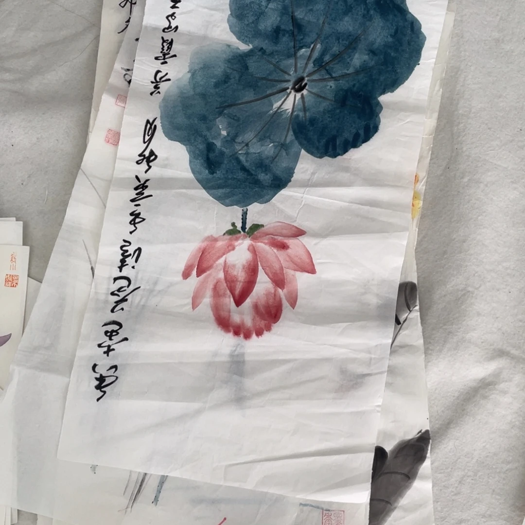 墨***.国画张永玲老师10张