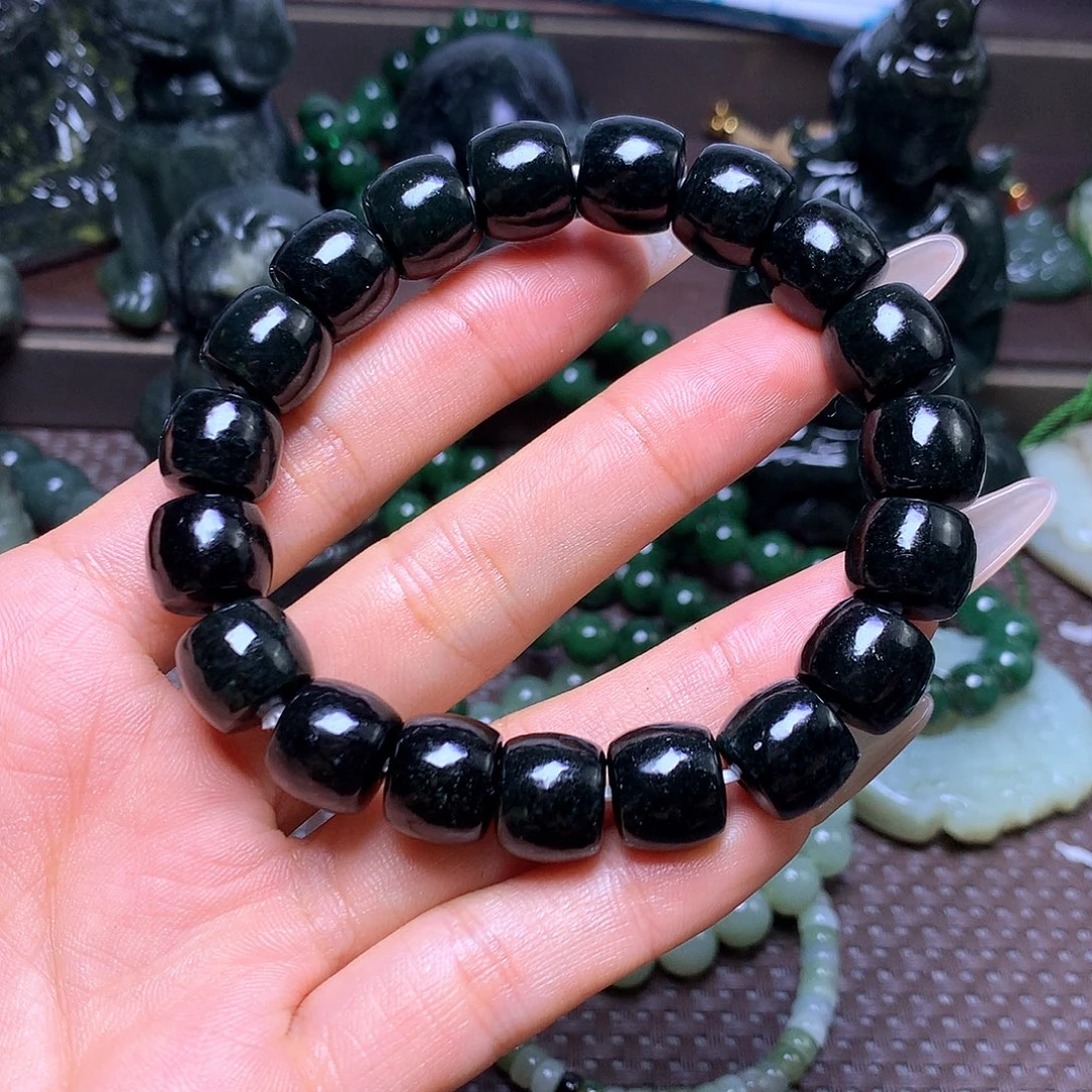 未镶嵌手串和田玉卡12