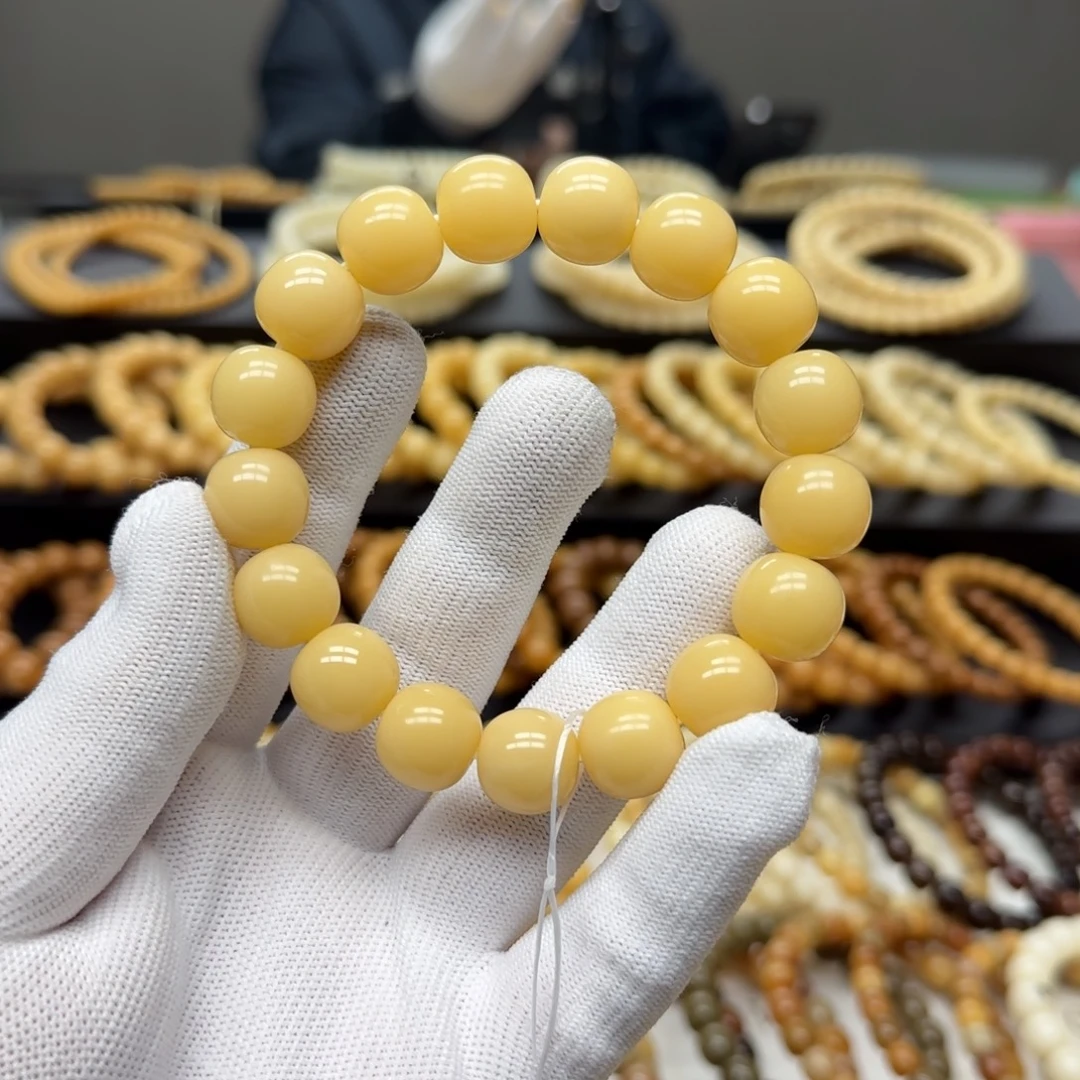 菩提根/象牙果手串卡14 珑珠 10年 精工