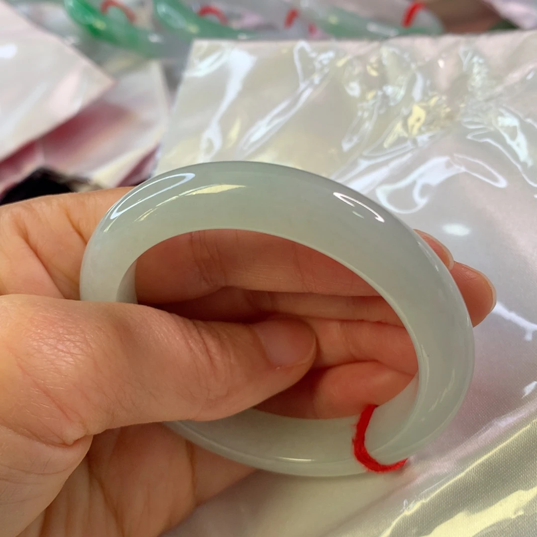 翡翠未镶嵌手镯翡翠手镯52.7