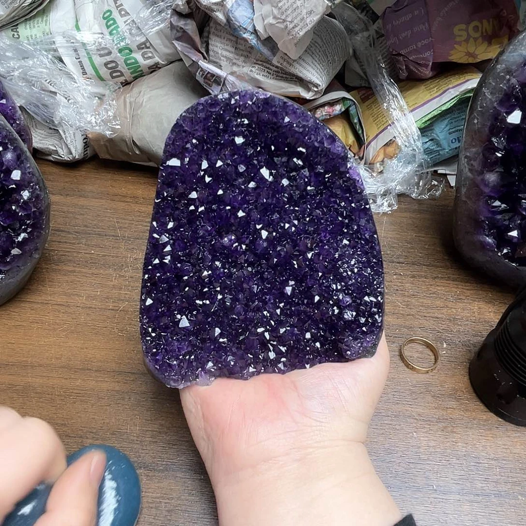 紫晶大型摆件（非配饰）未镶嵌