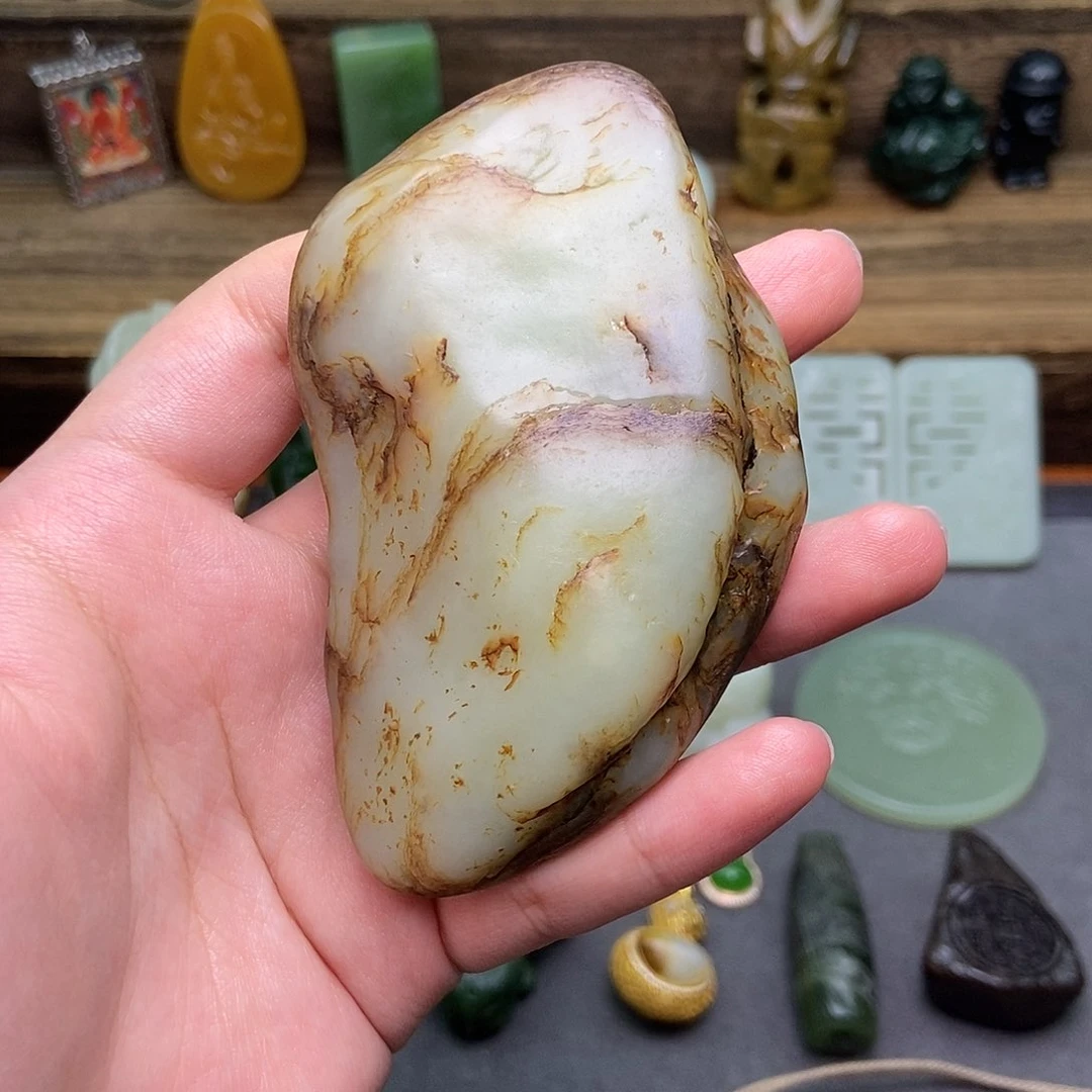 颈饰未镶嵌和田玉风*零