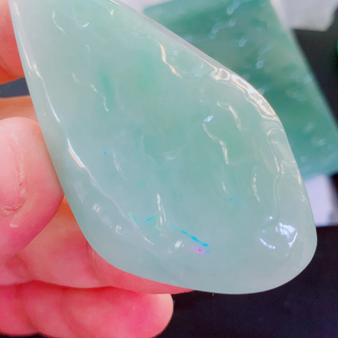 拾***贰定制翡翠未镶嵌翡翠