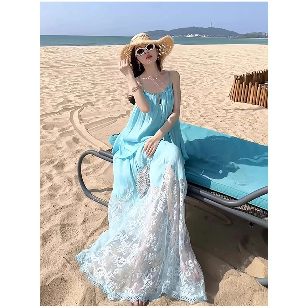 开春穿搭一整套小香风独特漂亮吊带两件套装裙女2025年超火春装