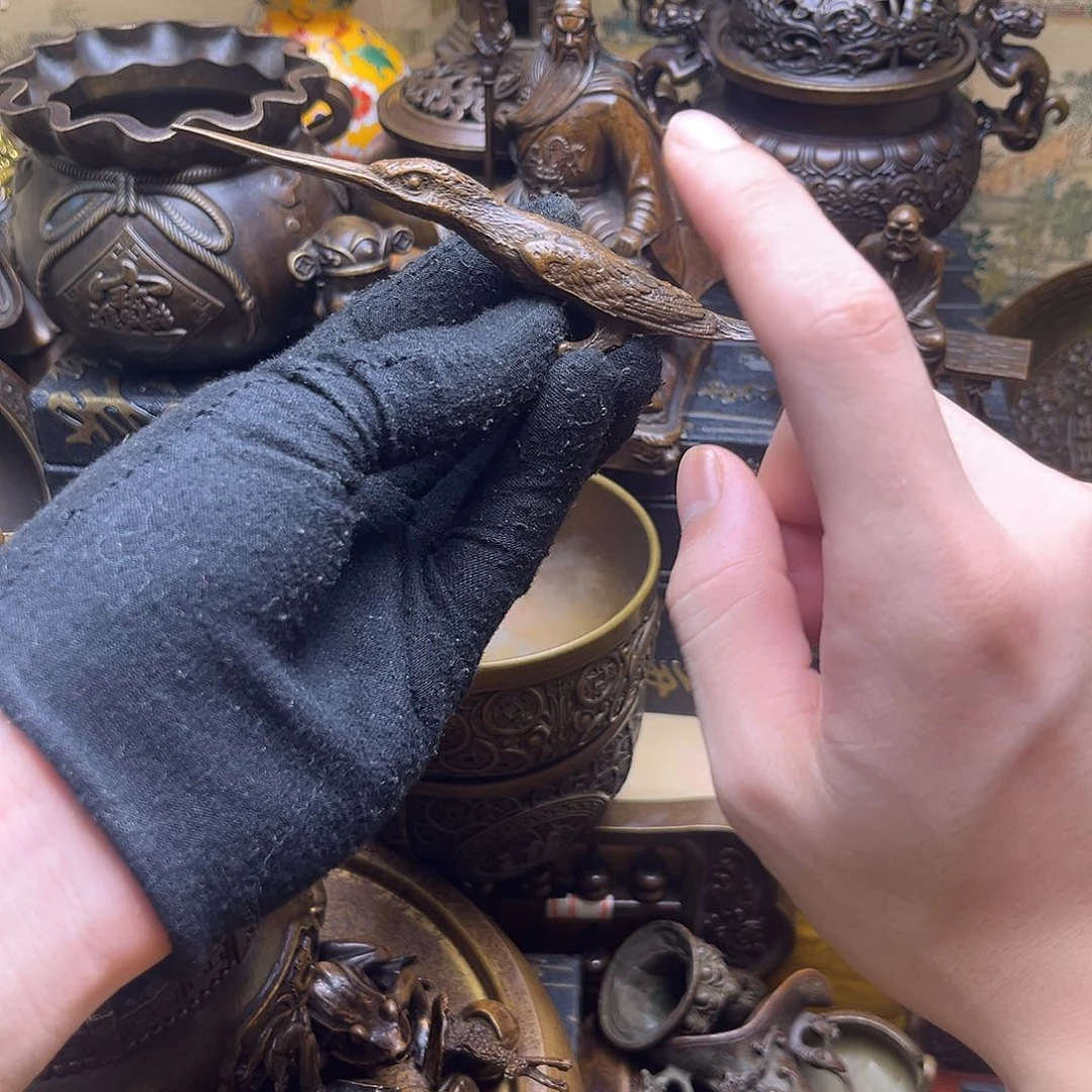 精品铜器批发档口