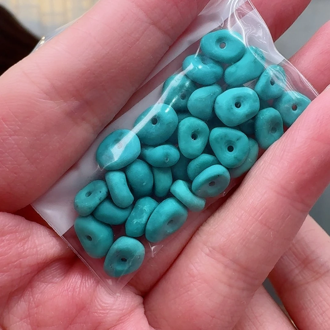 未镶嵌绿松石珠宝奇石