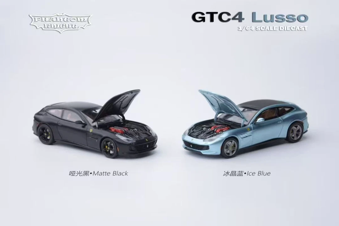 现货Phantom Knight PK 1/64 法拉利 GTC4 Lusso合金汽车模型收藏