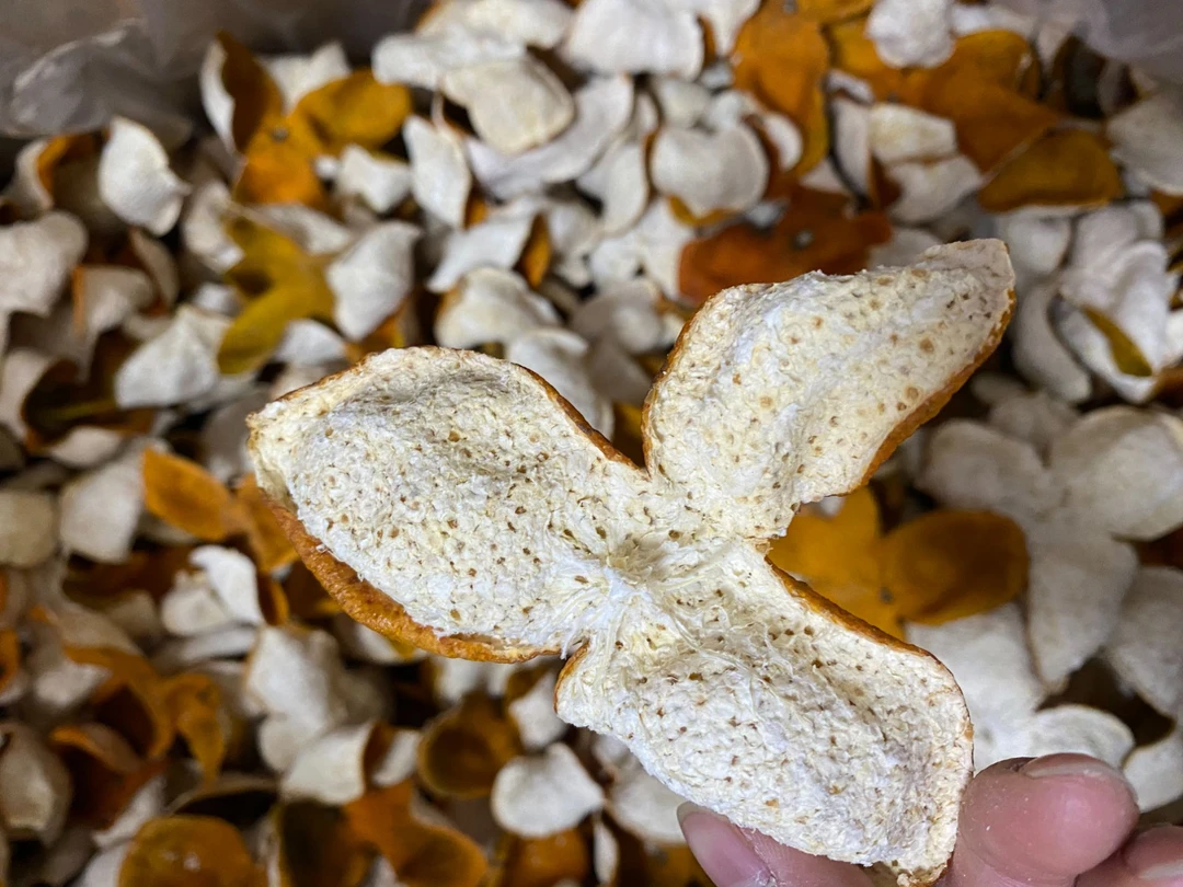 2024年新会古井大红驳枝柑皮