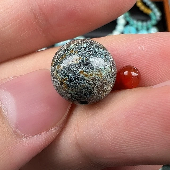 南红玛瑙未镶嵌配饰卡12.4