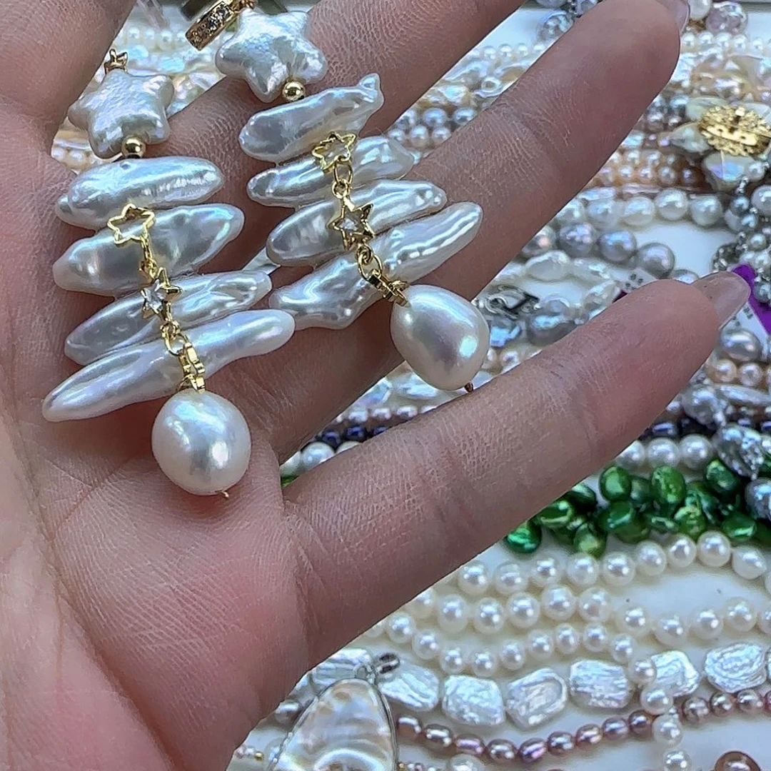 未镶嵌项链定制858淡水珍珠