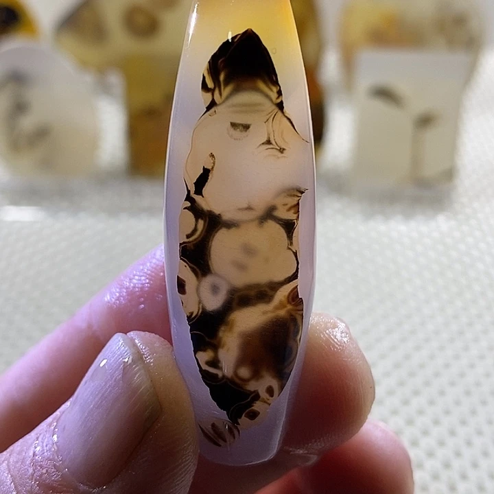 玛瑙/玉髓未镶嵌颈饰