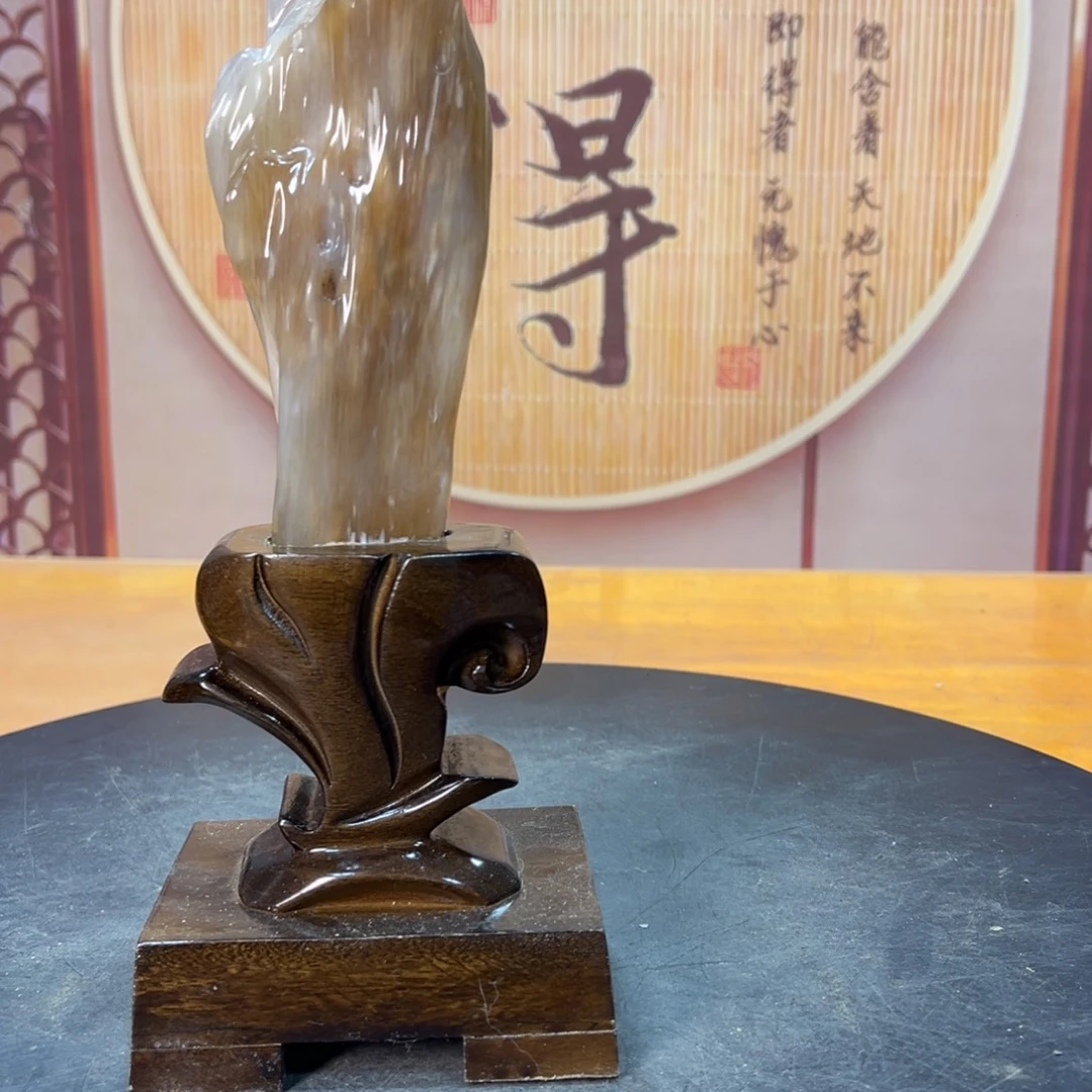 硅化玉（树化玉）未镶嵌摆件