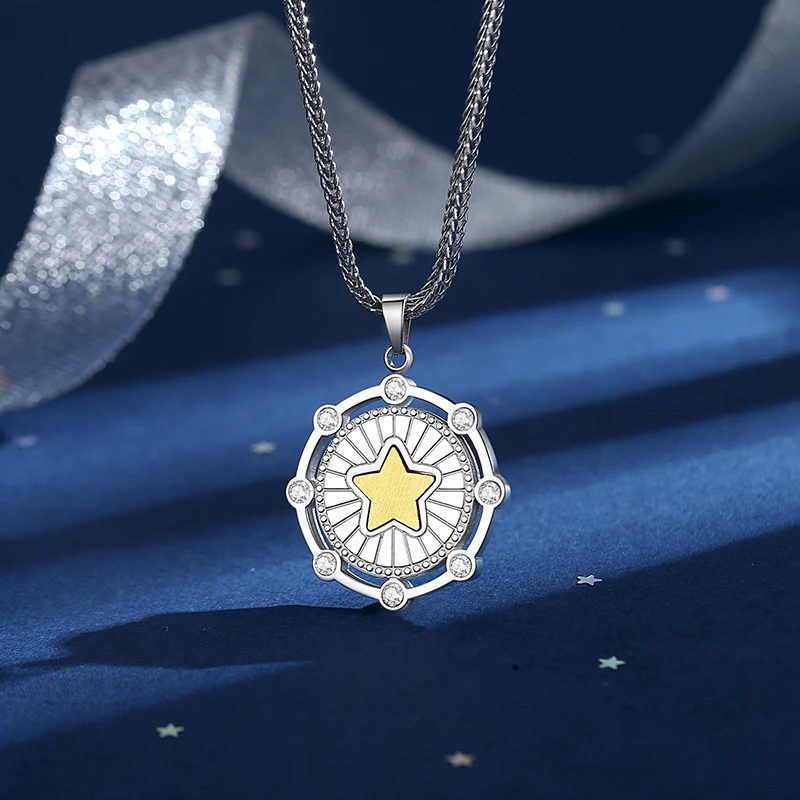 钛钢项链 【来自星星的项链】中国航天十二生肖太空yun石 情人节礼