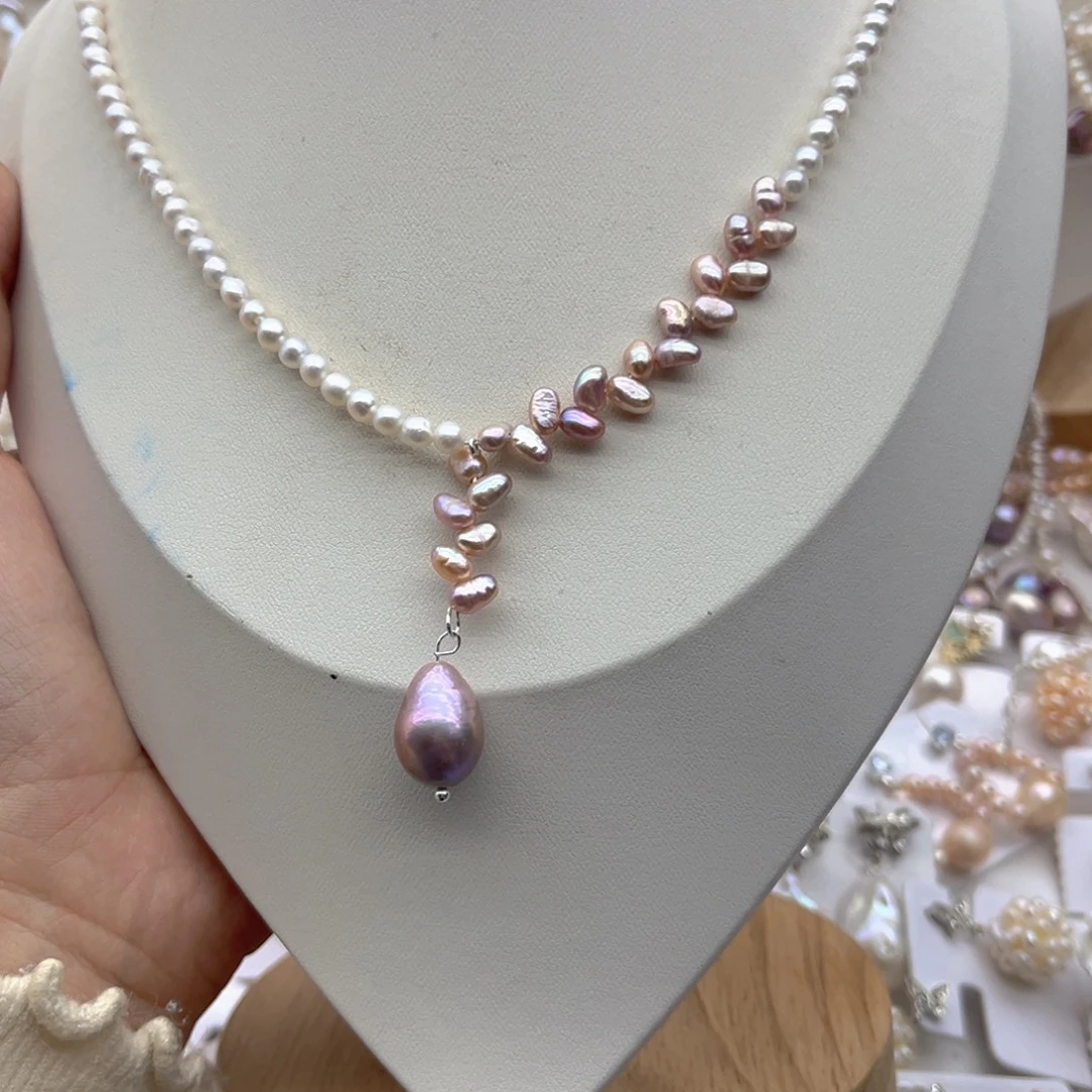 淡水珍珠未镶嵌颈饰