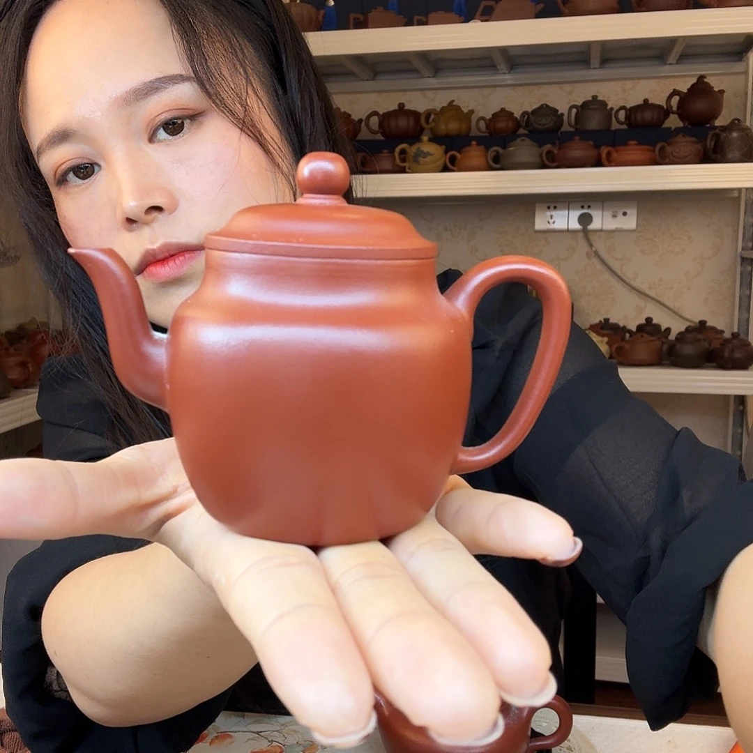 明***好茶壶紫砂精工制作微暇