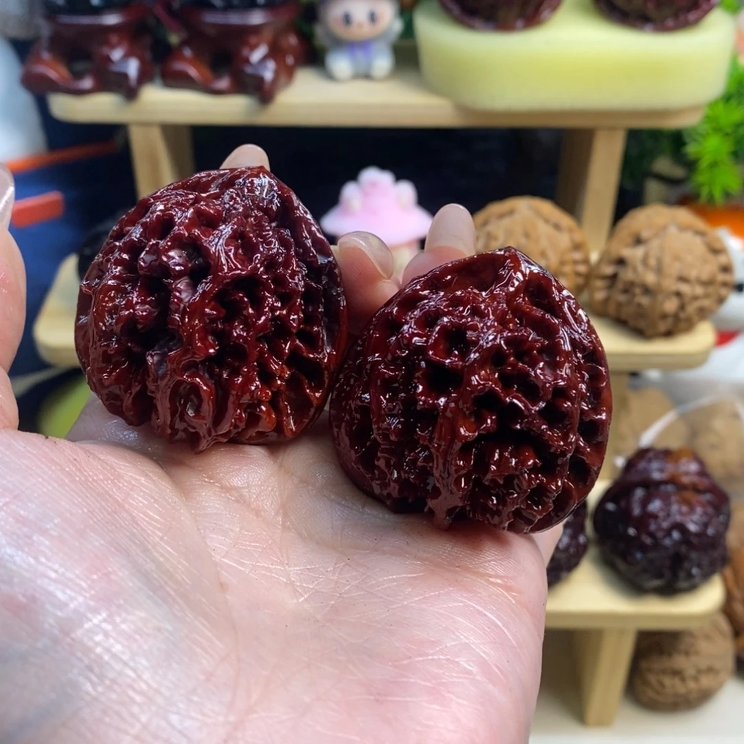 吊坠文玩核桃地闷帝王边肚高同尺43