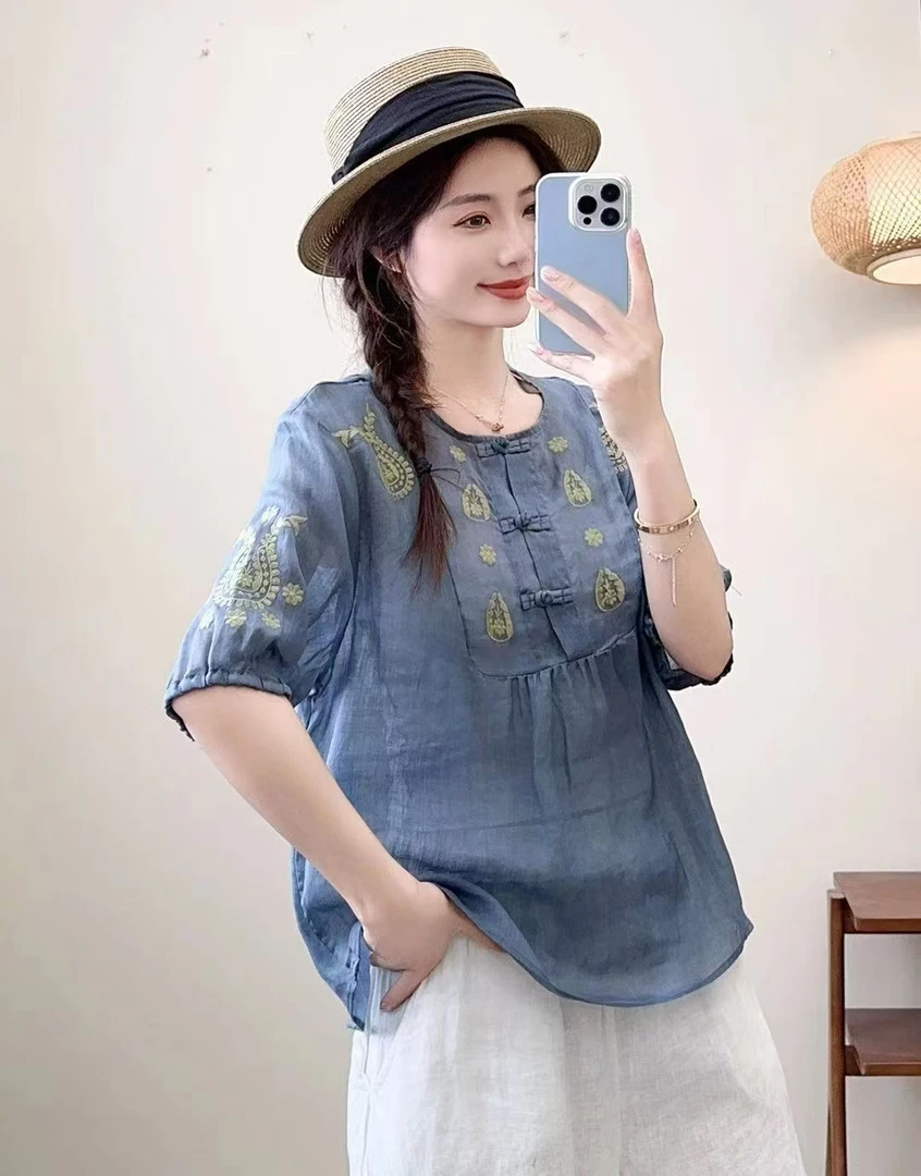 嘉嘉棉麻 苎麻 服饰201-300编码