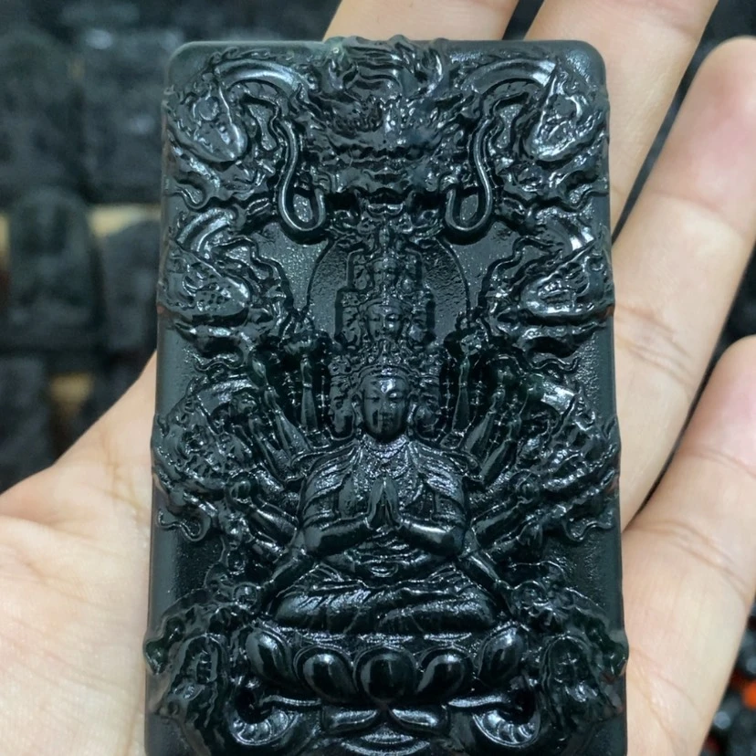 【闪购商品】未镶嵌蛇纹石玉颈饰墨**风