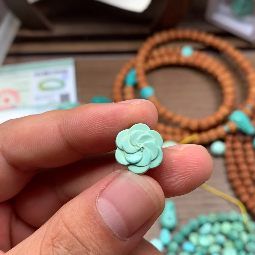 未镶嵌绿松石雕刻