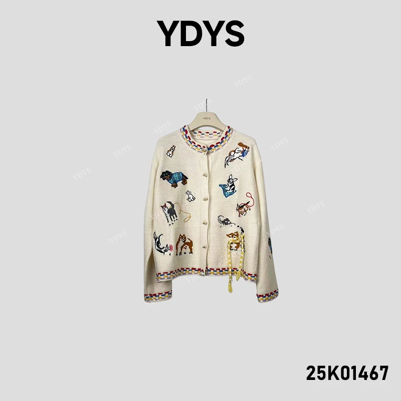 【YDYS】25K01467 2025新款时尚气质小众毛衫