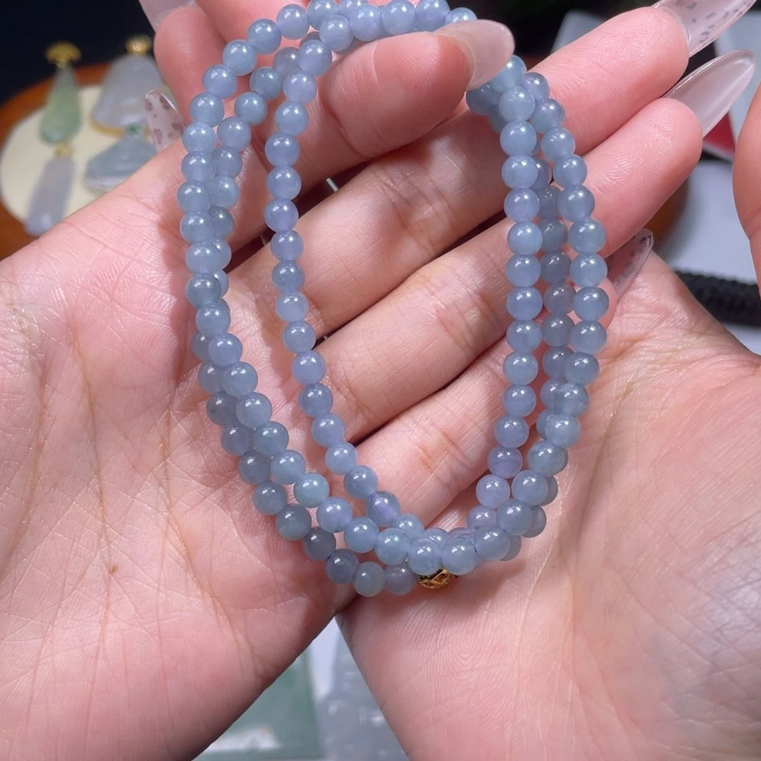 翡翠手串未镶嵌小*?手串