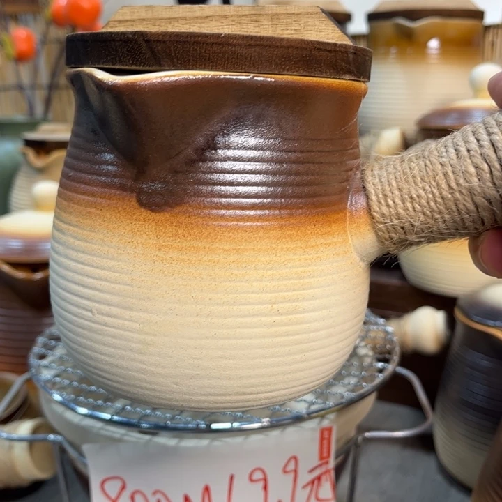 750棕罐罐壶➕木盖