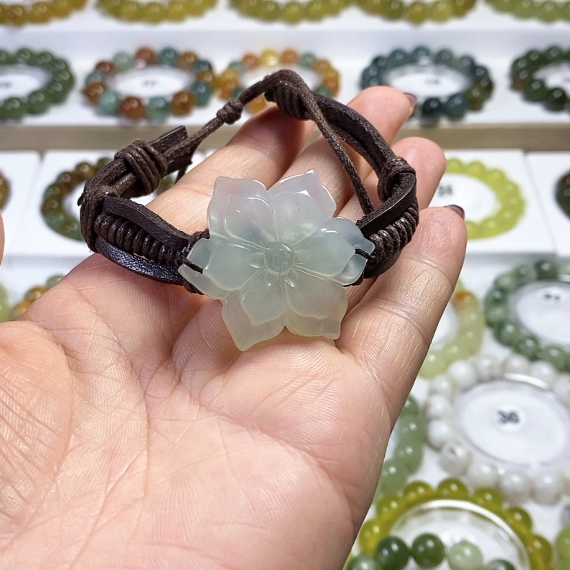 【闪购商品】未镶嵌蛇纹石玉手链