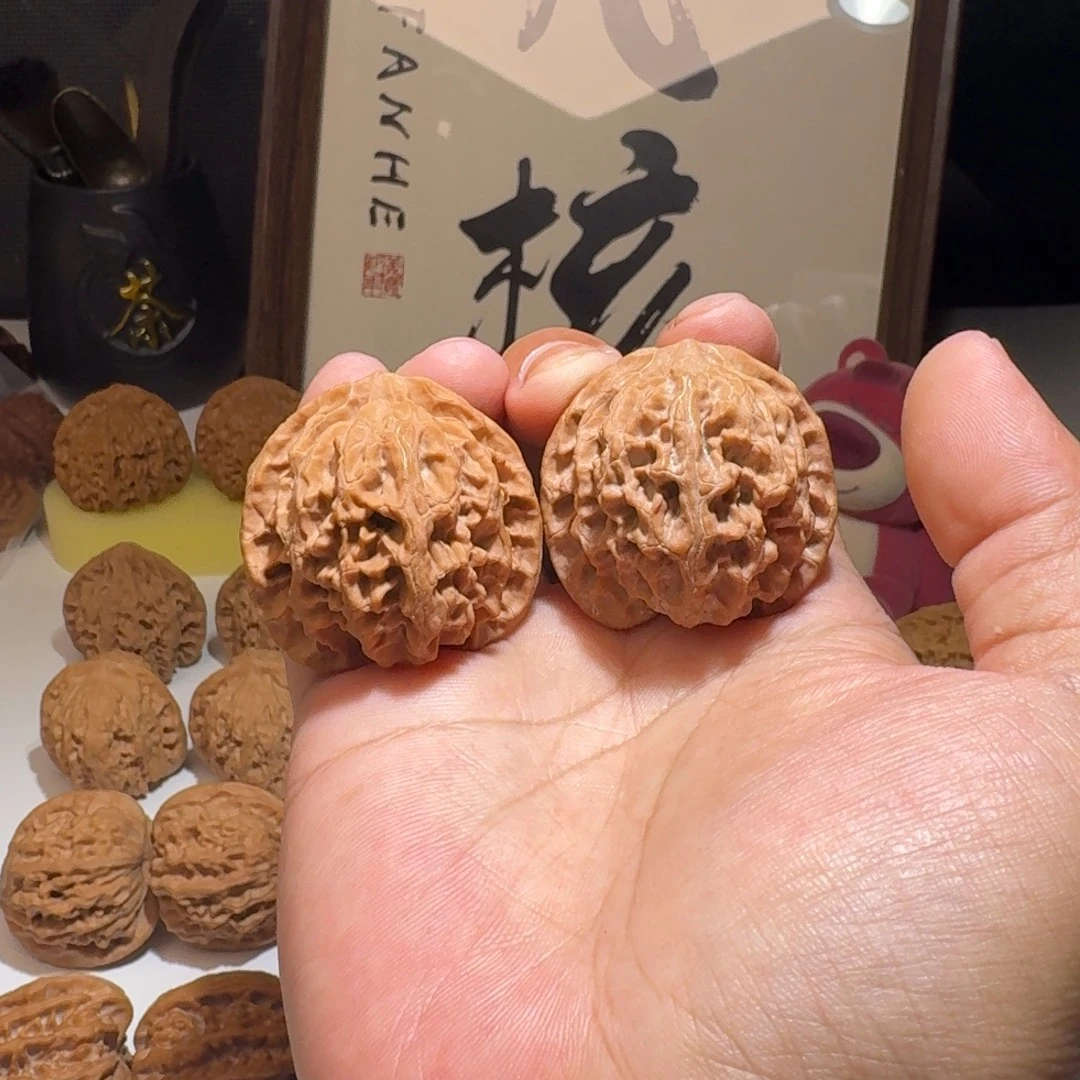 吊坠文玩核桃38尺寸苹果园