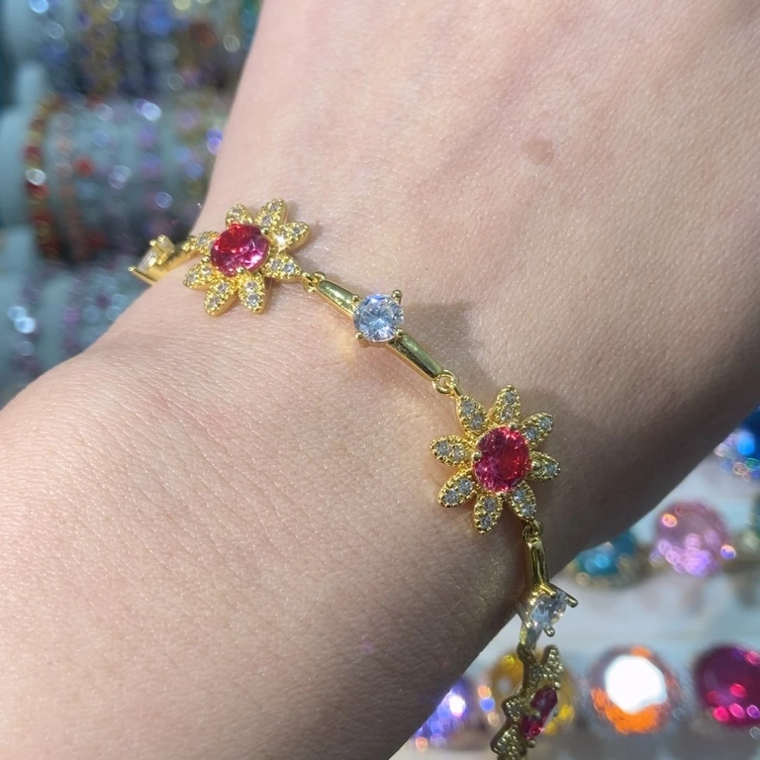 66锆石（处理）手链