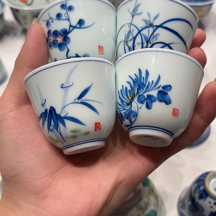 景德镇陶瓷杯子的