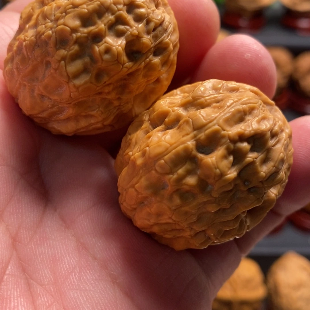 文玩核桃吊坠黄金蟾42尺