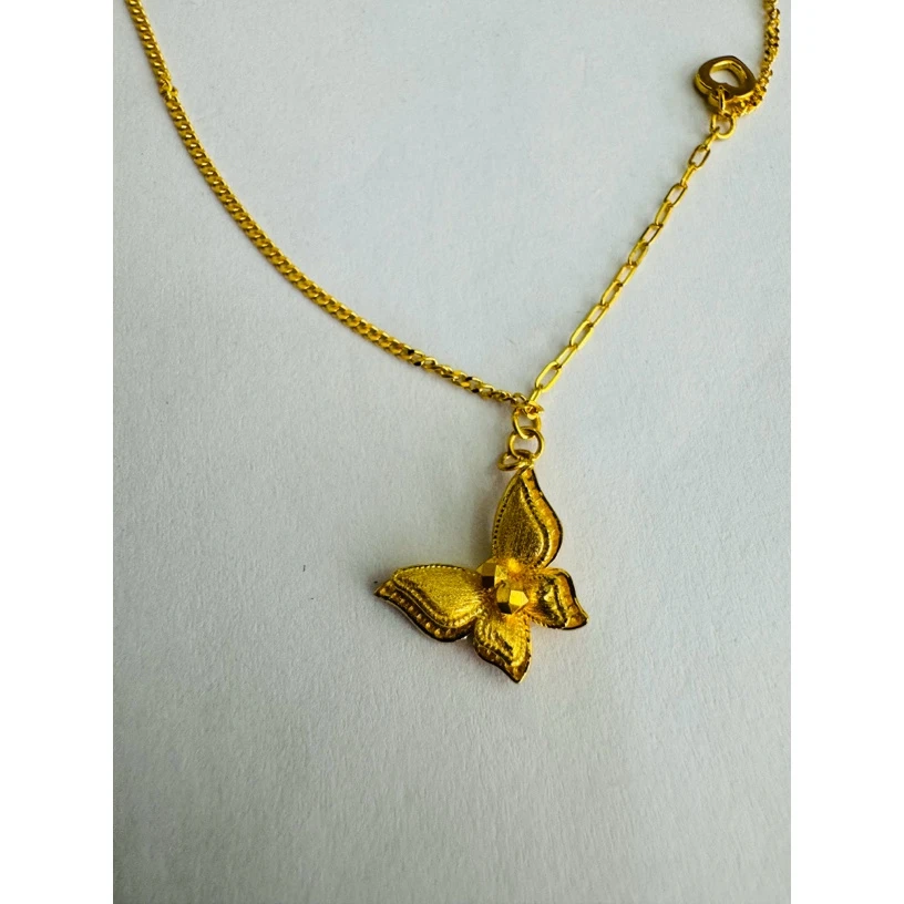【小云专享】足金999饰品 蝴蝶套链 4.47 GP