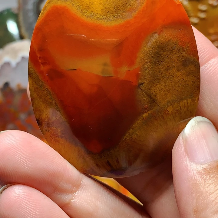 玛瑙/玉髓颈饰合金冰****糖