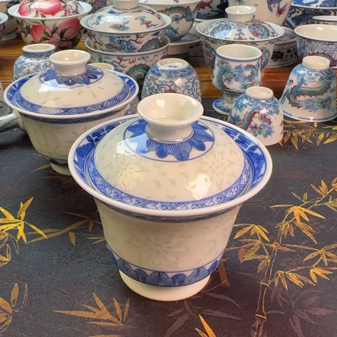 福利玲珑盖碗马蹄