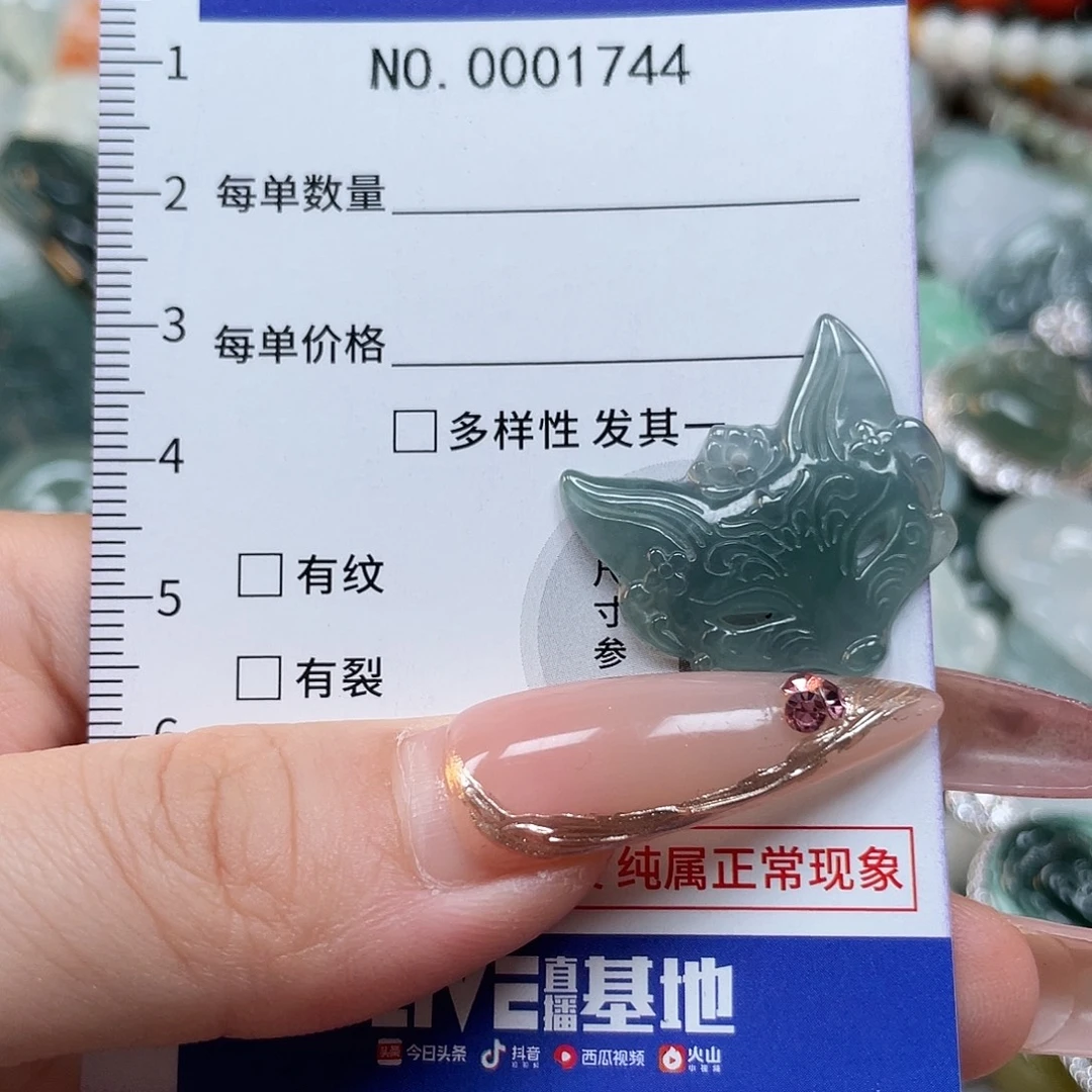 翡翠未镶嵌颈饰hhh