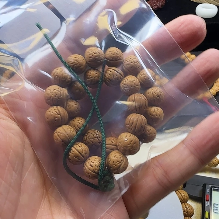 越***物桃核吊坠桃核手串